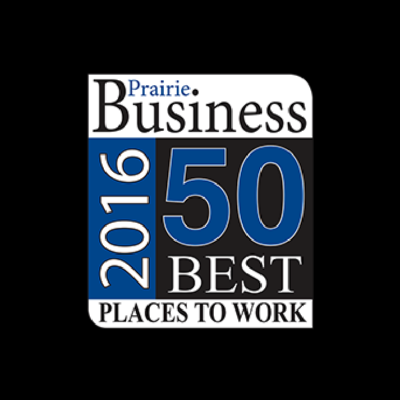 2016 Prairie Business - 50 Best Places to Work