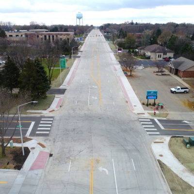 View of Brookings 6th Street Project